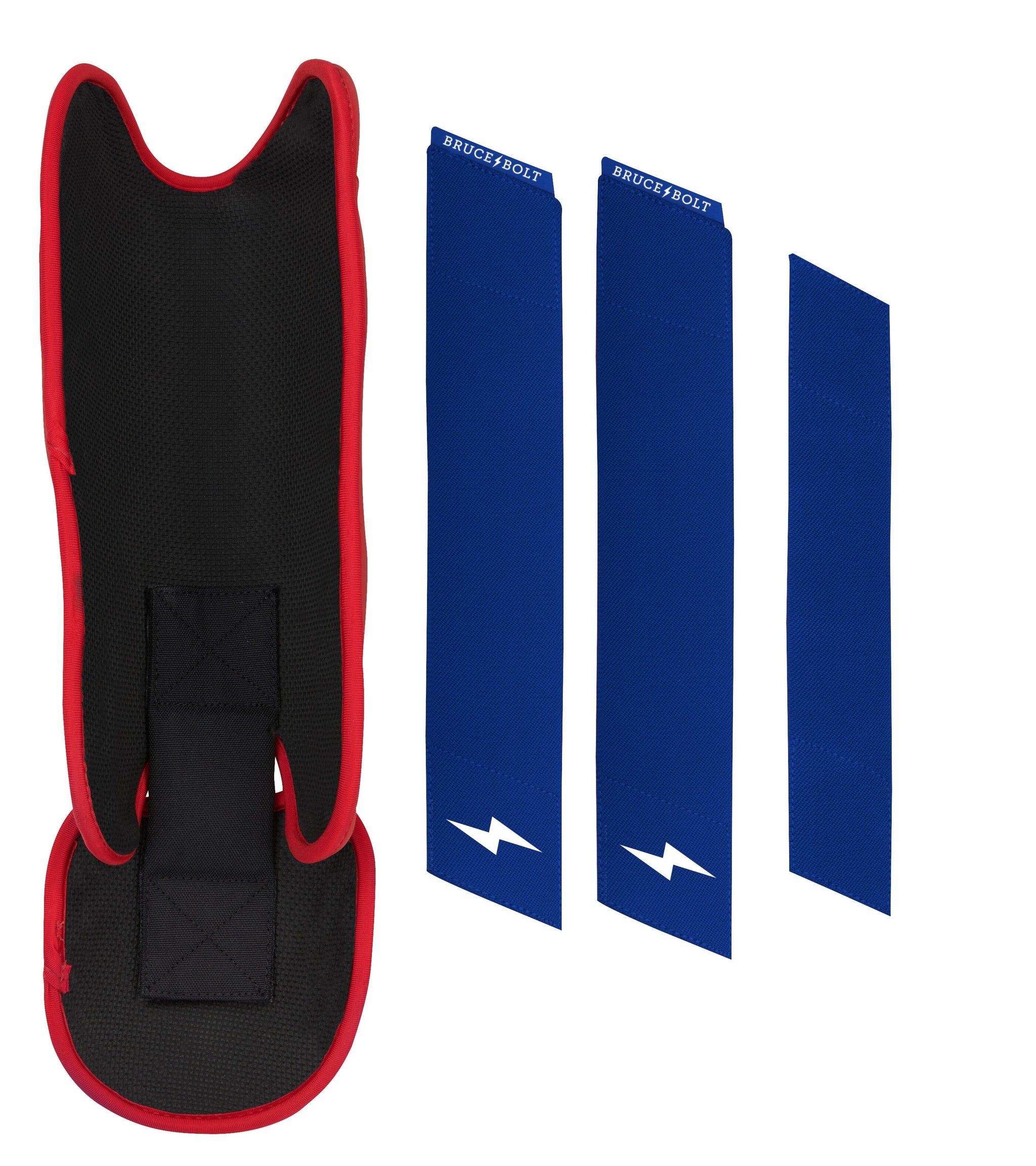 BRUCE BOLT Signature Series Leg Guard - USA WHITE- thumb 5