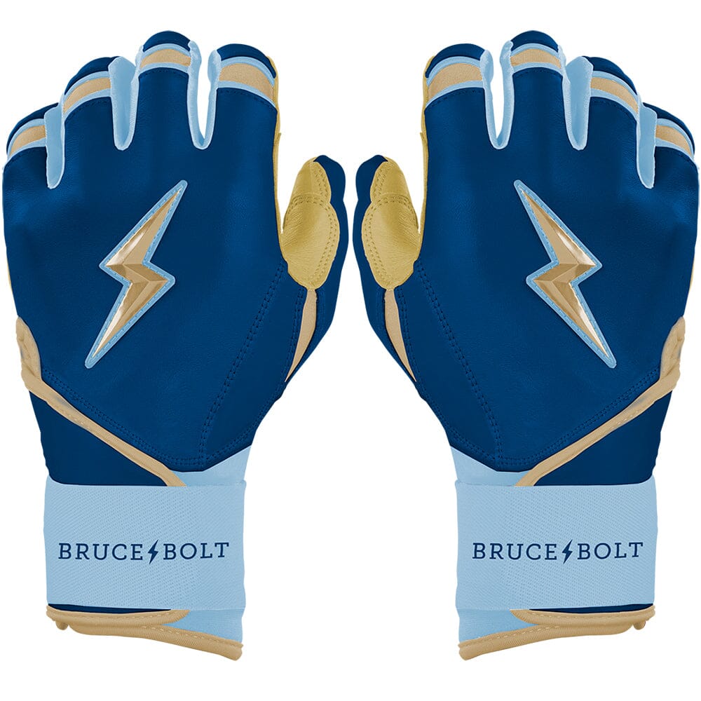 BURGER Series Long Cuff Batting Gloves | BURGER NAVY- quickbuy