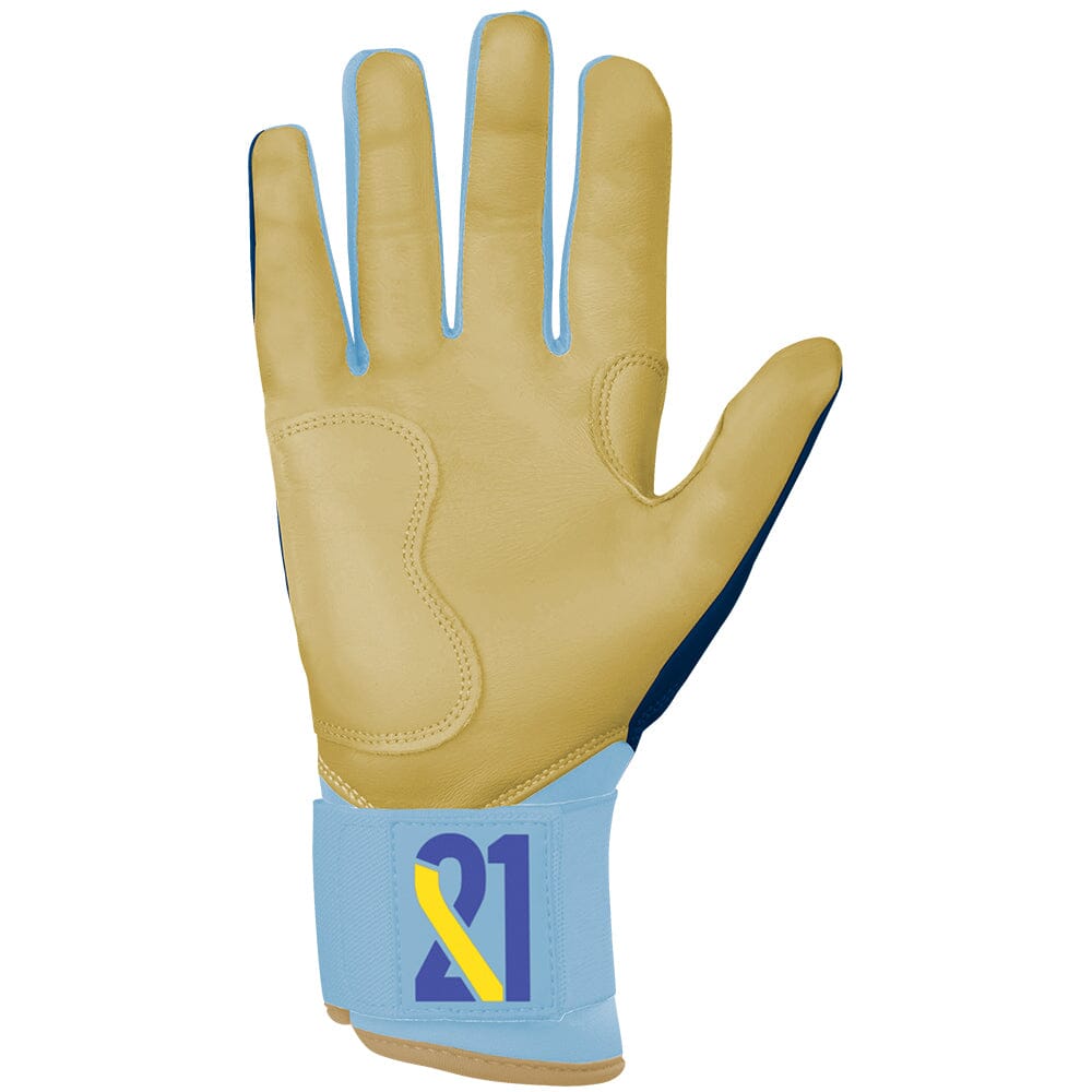 BURGER Series Long Cuff Batting Gloves | BURGER NAVY- quickbuy