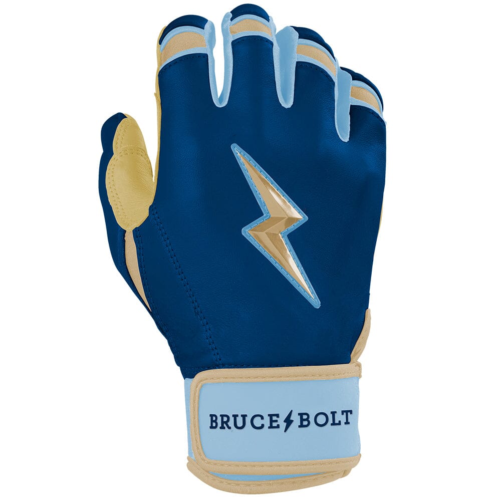 BURGER Series Short Cuff Batting Gloves | BURGER NAVY- thumb 4