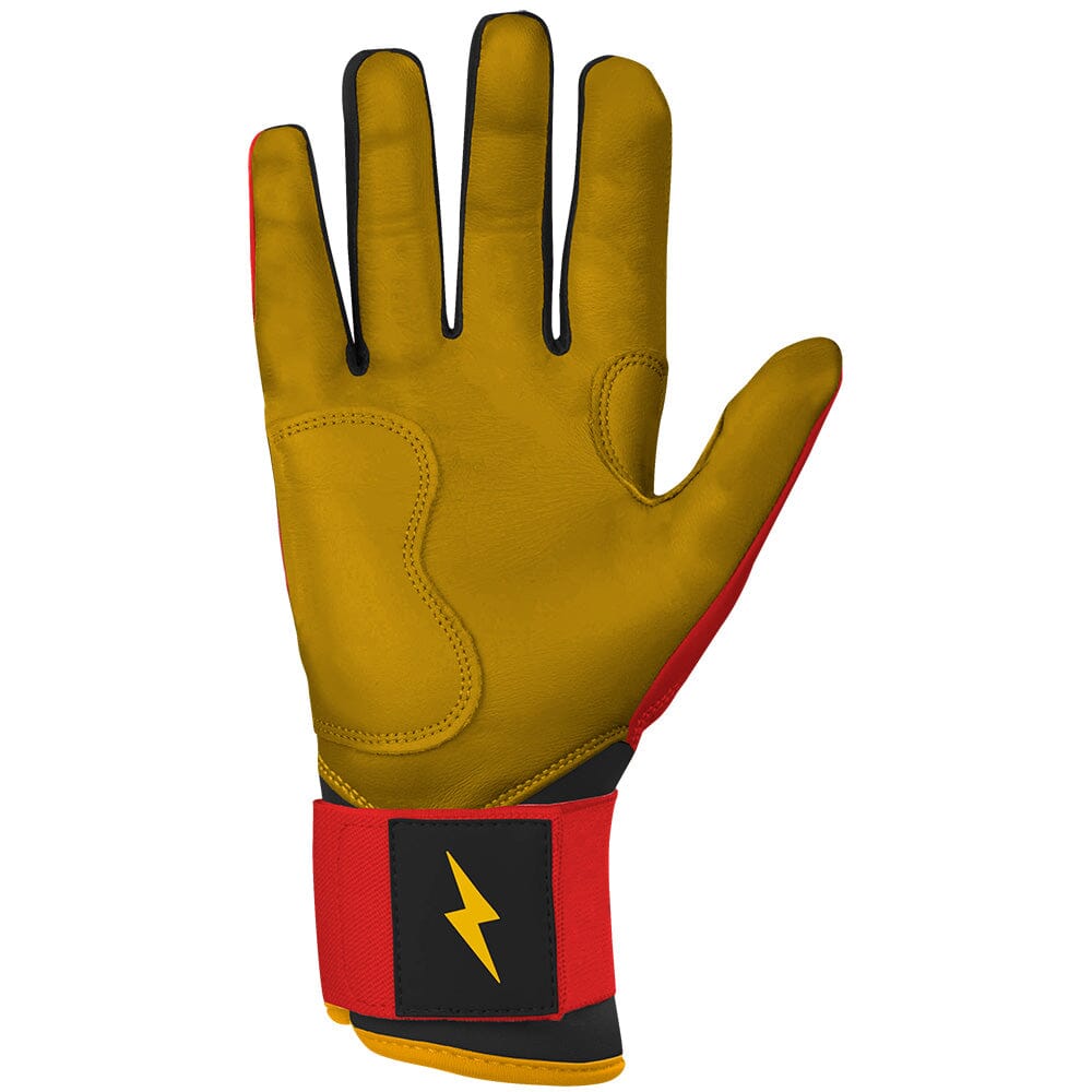 Creator Series Long Cuff Batting Gloves | Griffin Red- quickbuy