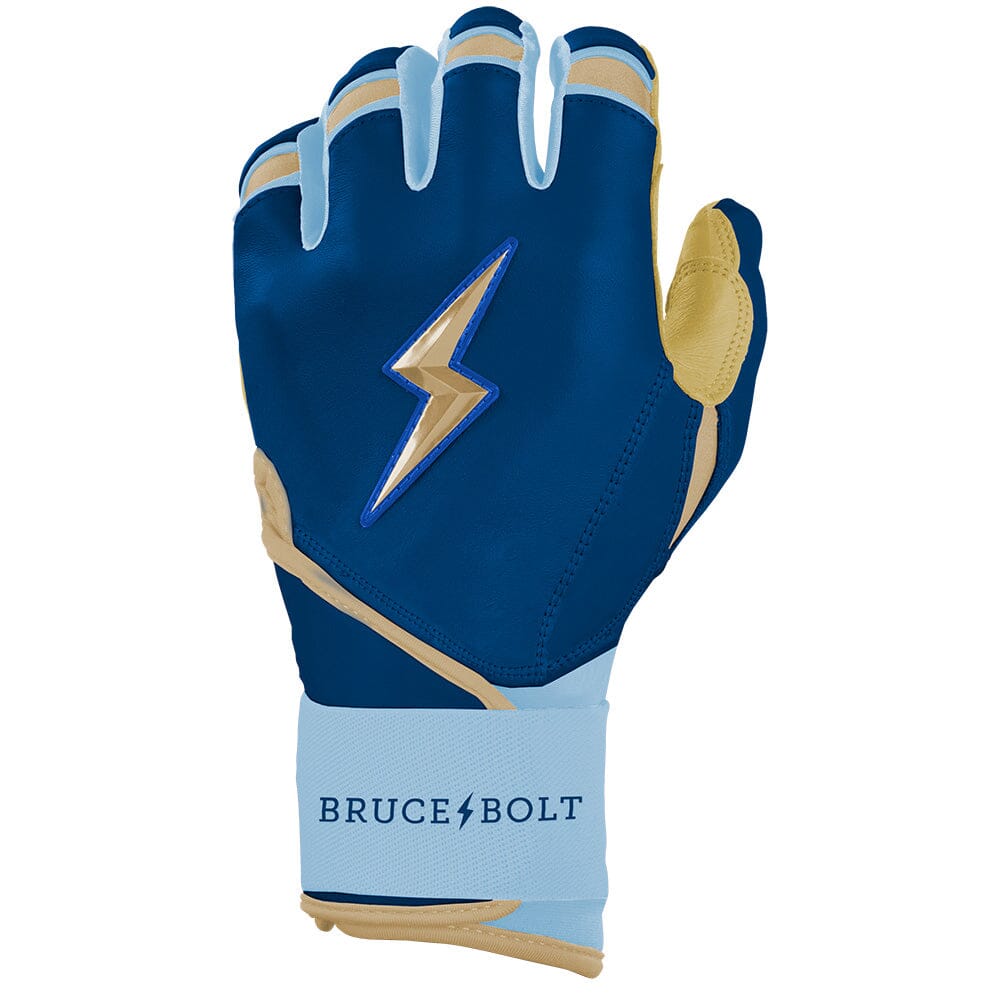 BURGER Series Long Cuff Batting Gloves | BURGER NAVY- thumb 3