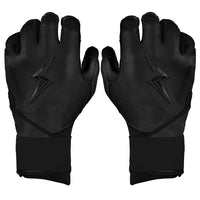 Bear Series Long Cuff Batting Gloves - Blackout