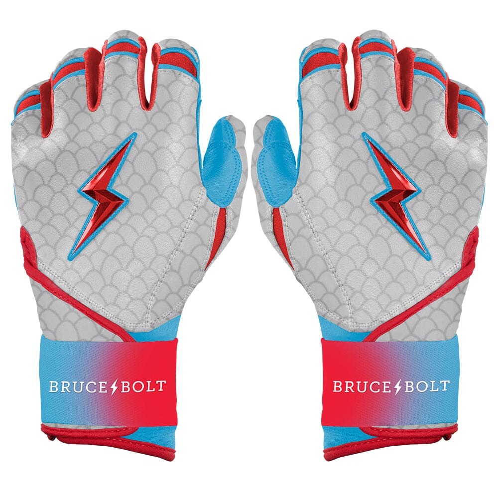 Gants De Frappe Bruce Bolt Manches Longues - Cuir Cabretta Professionnel Baseball Gants De Frappe Bruce Bolt Manches Longues - Cuir Cabretta Professionnel Baseball