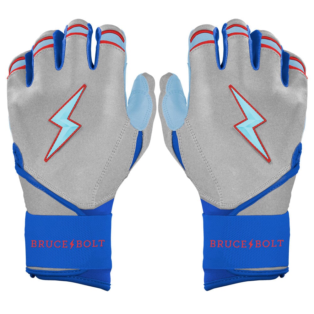 handschuhe metallic BRUCE BOLT Creator Series Long Cuff Batting Gloves
