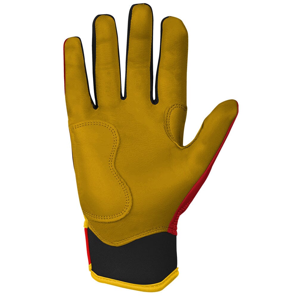 Creator Series Short Cuff Batting Gloves | Griffin Red- quickbuy