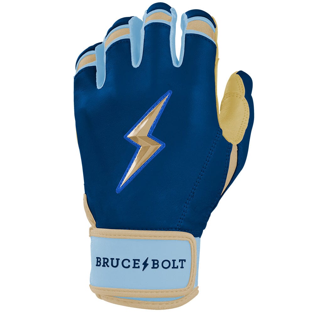 BURGER Series Short Cuff Batting Gloves | BURGER NAVY- thumb 3