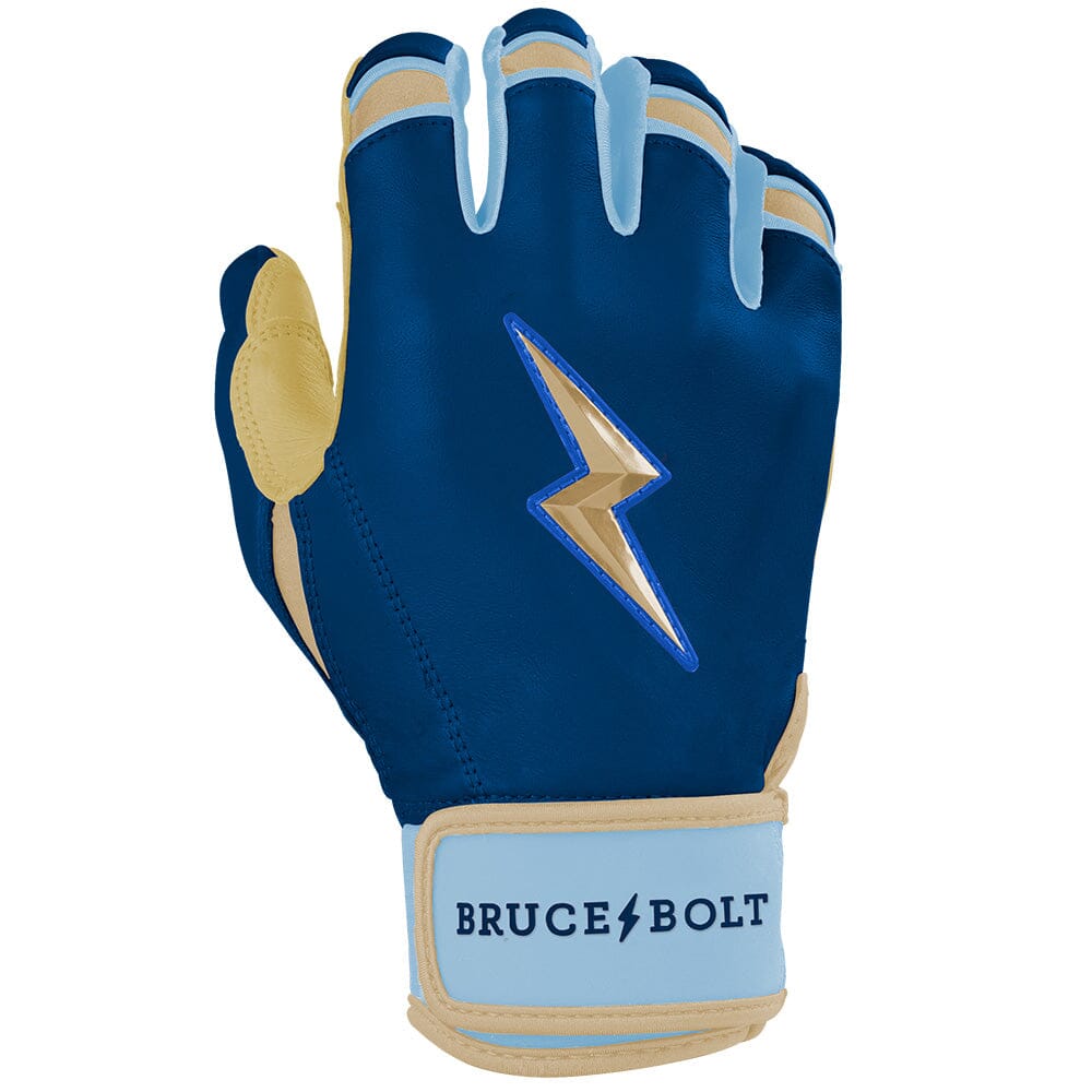 BURGER Series Short Cuff Batting Gloves | BURGER NAVY- thumb 4