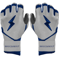 Grey Series Long Cuff Batting Gloves - Navy