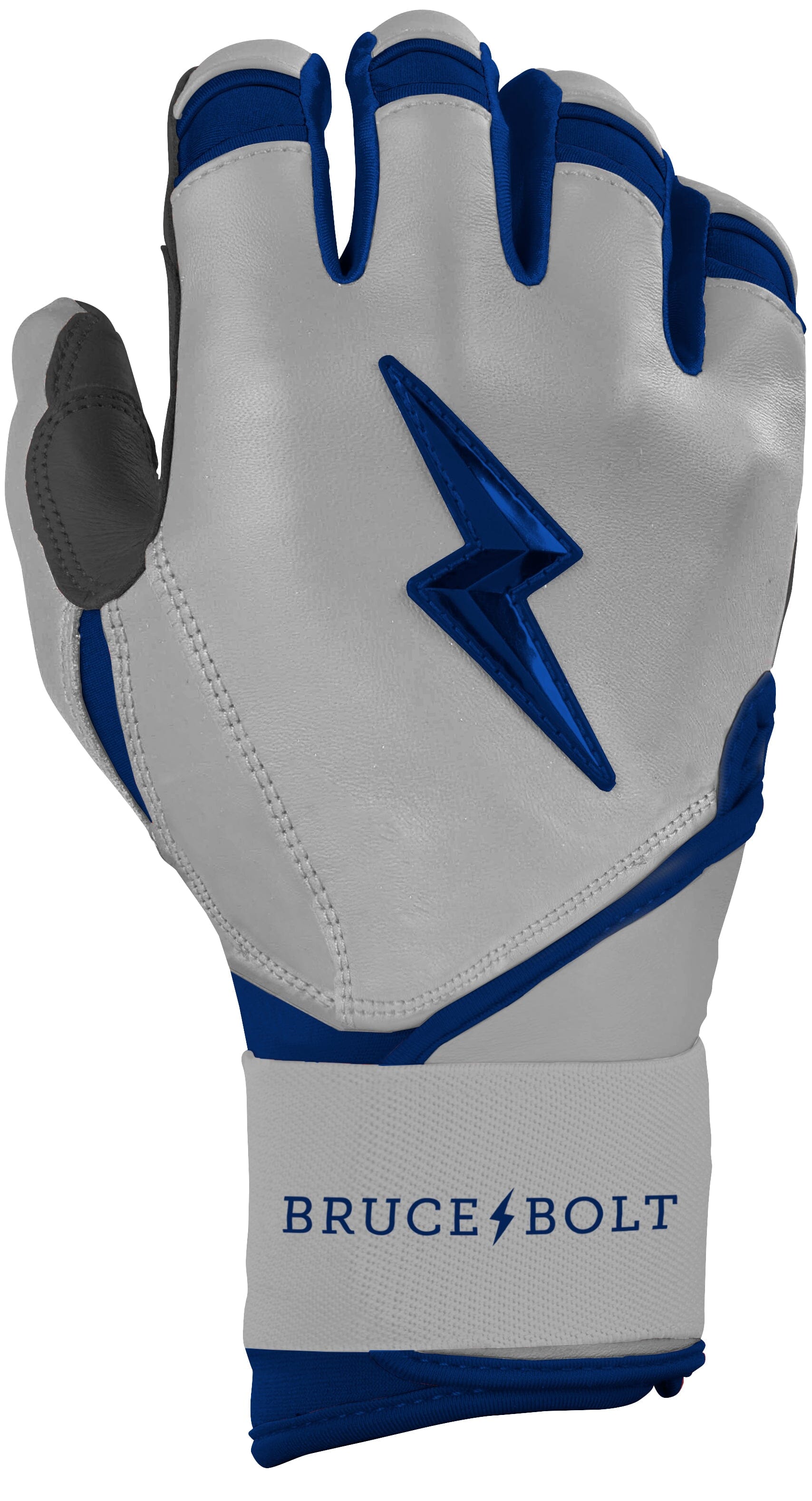 Grey Series Long Cuff Batting Gloves - Navy- thumb 4
