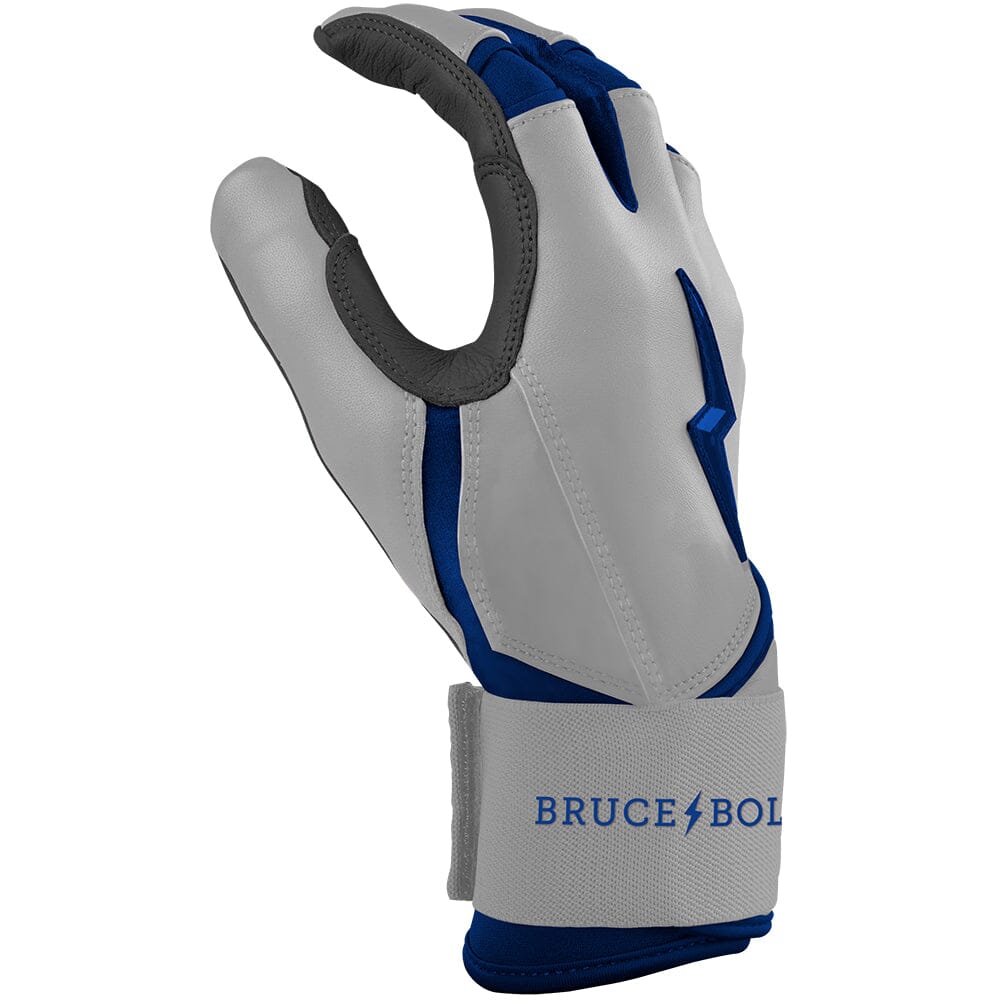 Grey Series Long Cuff Batting Gloves - Navy- thumb 5