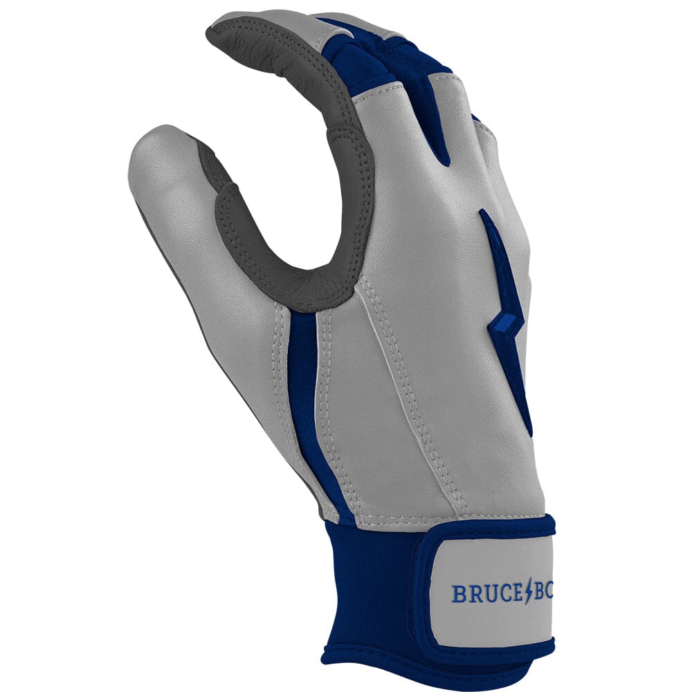 Grey Series Short Cuff Batting Gloves - Navy- thumb 5
