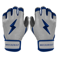 Grey Series Short Cuff Batting Gloves - Navy