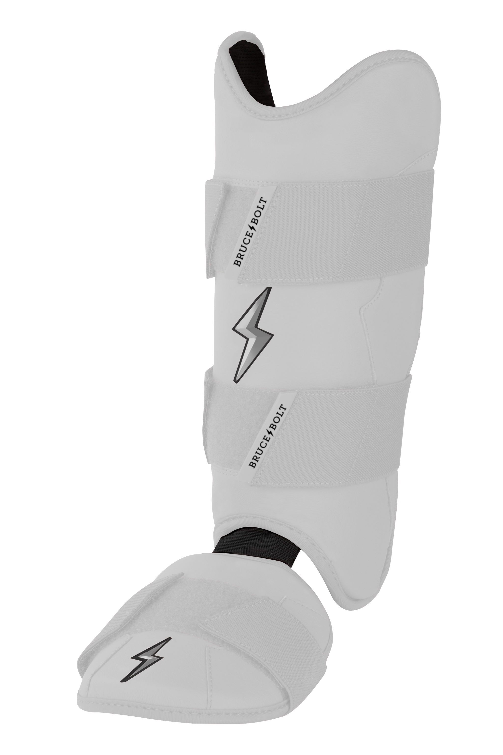 BRUCE BOLT Chrome Series Leg Guard - WHITE- thumb 3