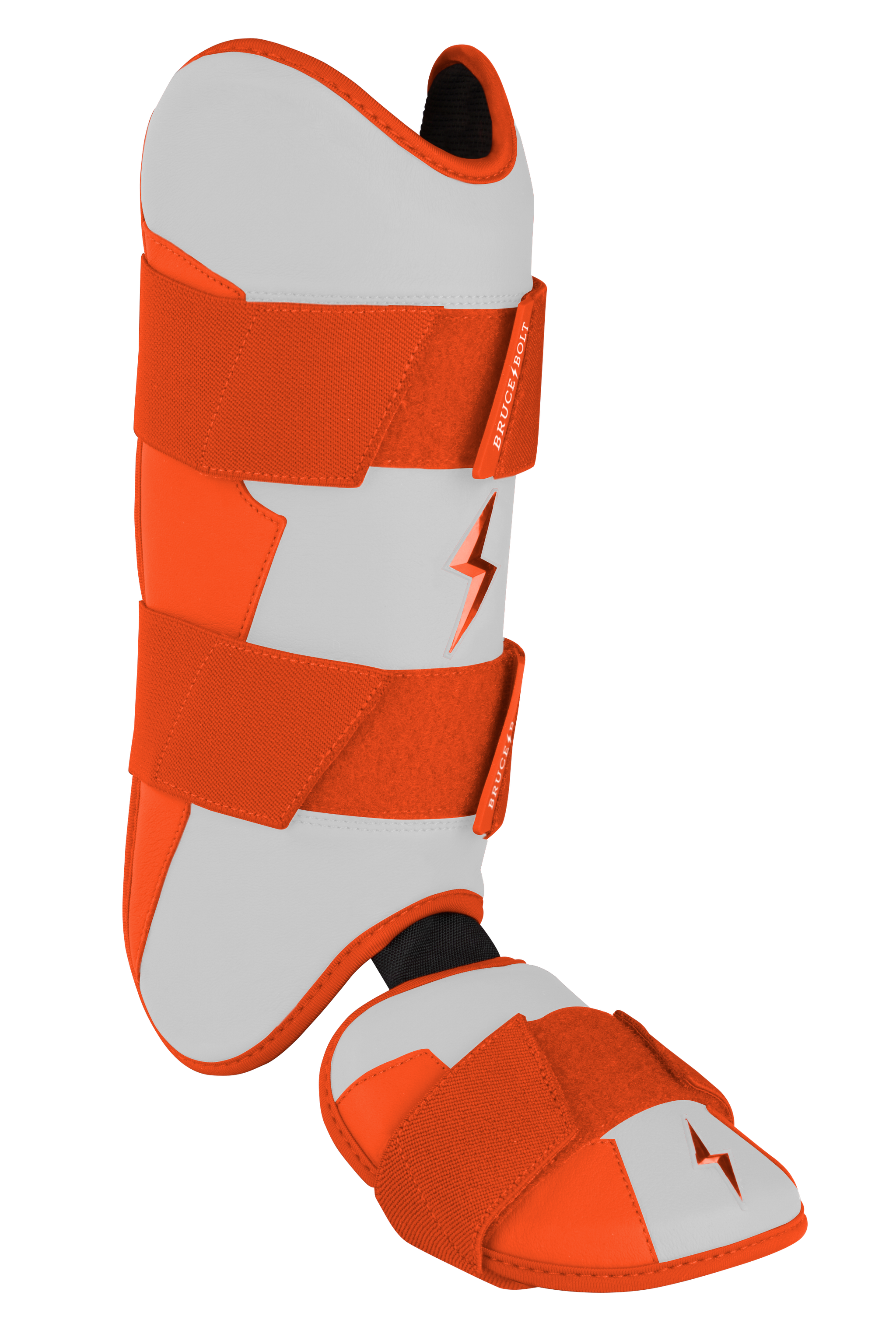 BRUCE BOLT Chrome Series Leg Guard - ORANGE- thumb 4