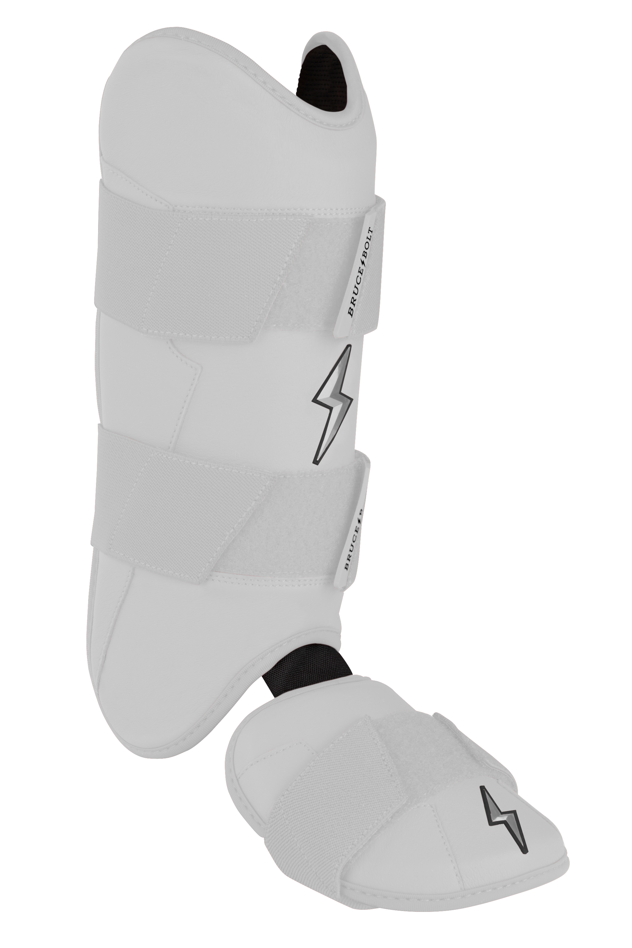 BRUCE BOLT Chrome Series Leg Guard - WHITE- thumb 4