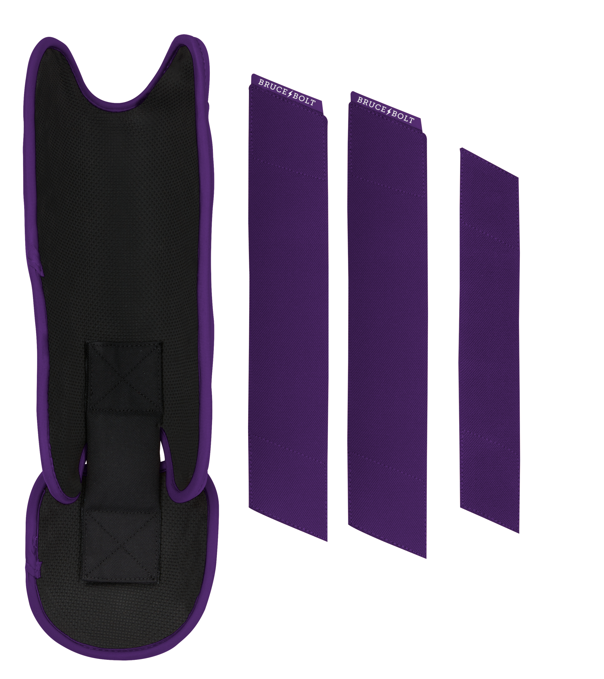 BRUCE BOLT Chrome Series Leg Guard - PURPLE- thumb 5