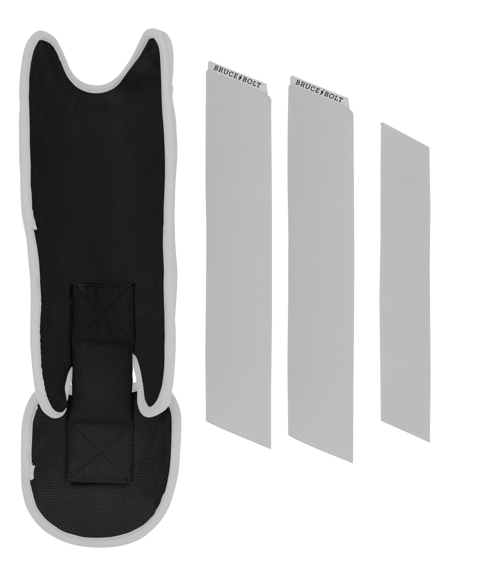 BRUCE BOLT Chrome Series Leg Guard - WHITE- thumb 5