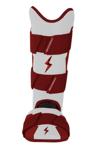 Chrome Series Leg Guard - Maroon