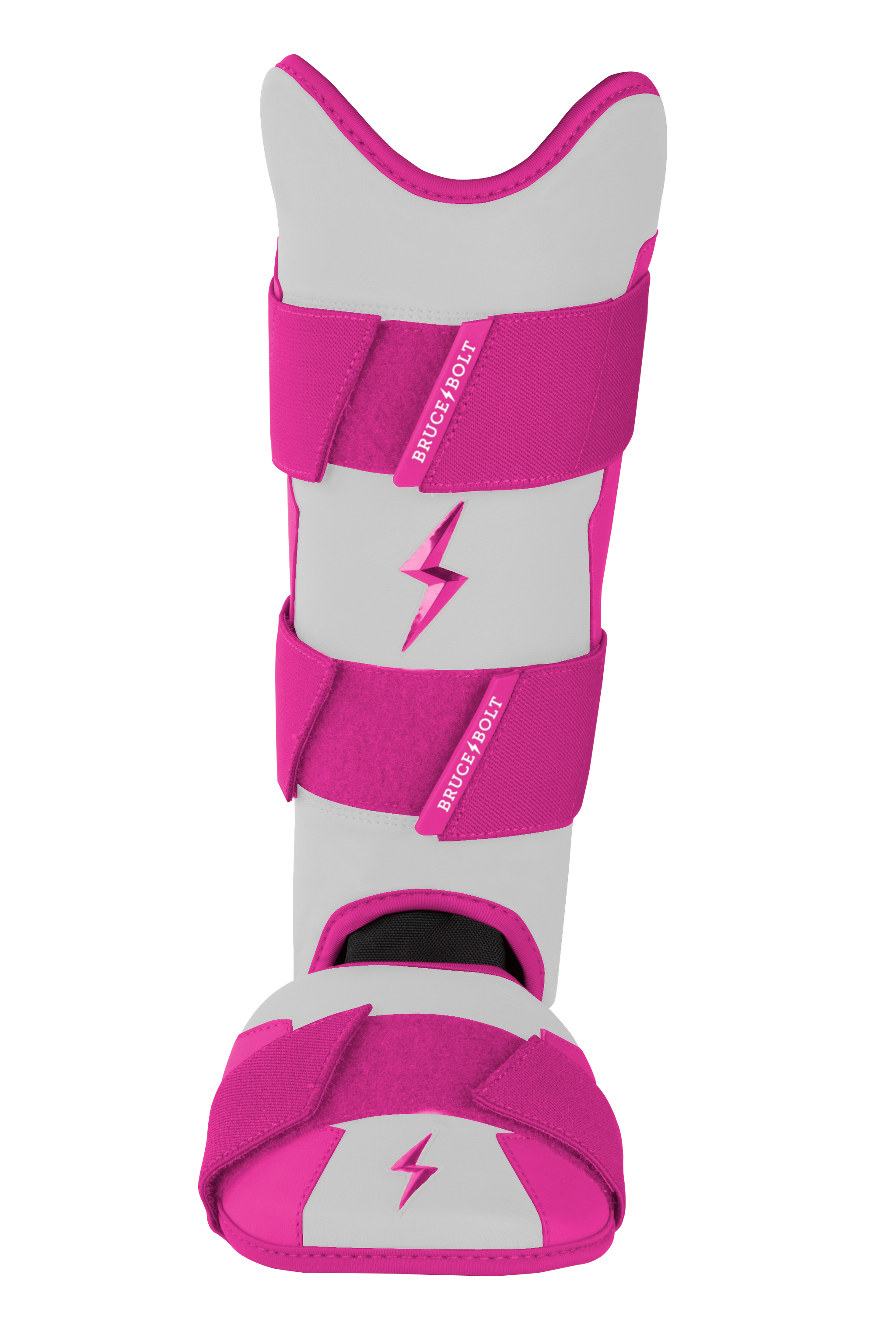 BRUCE BOLT Chrome Series Leg Guard - PINK- quickbuy