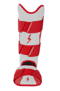 Chrome Series Leg Guard - Red