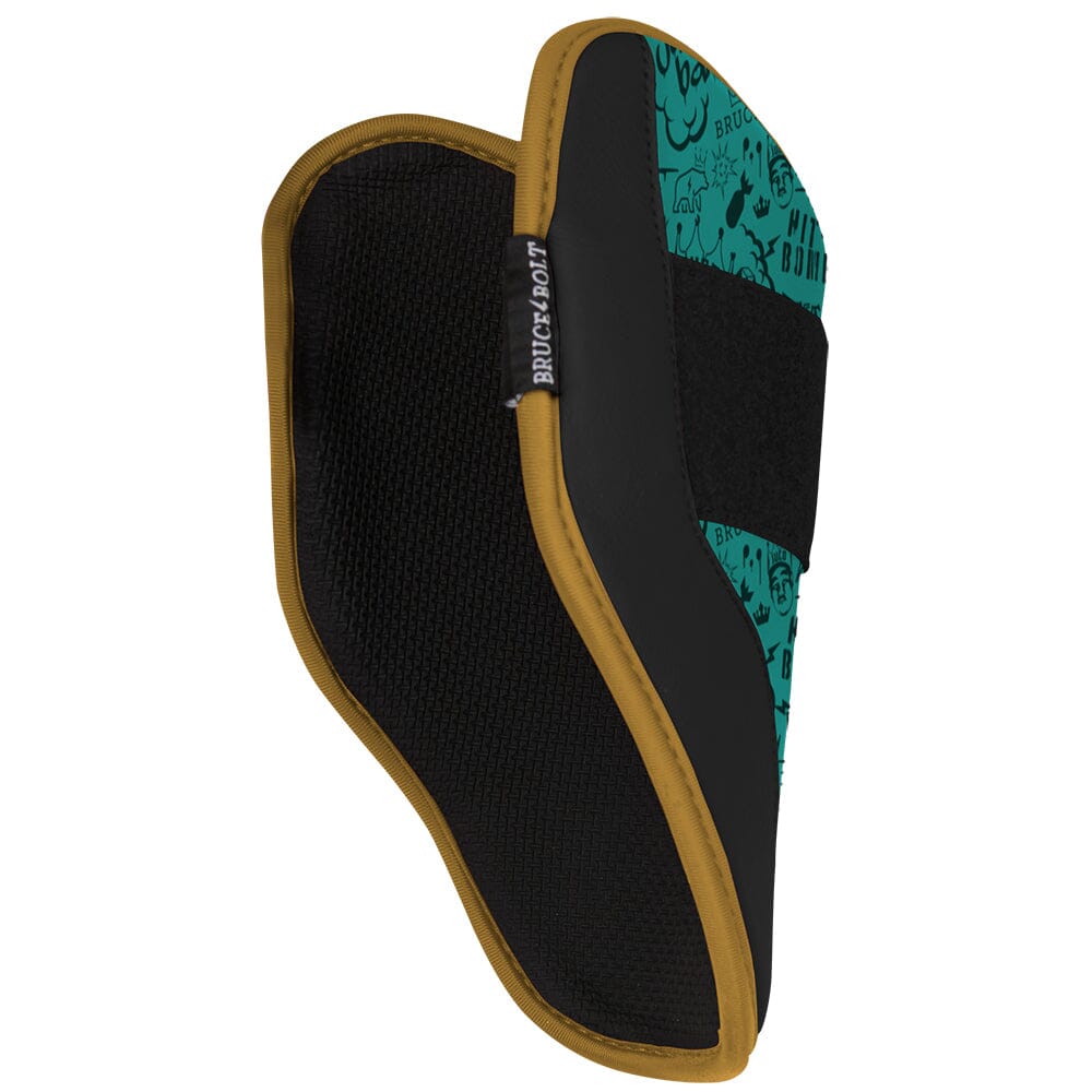 Limited Edition "King of JUCO" 6" Elbow Guard - Mint/Black- thumb 5