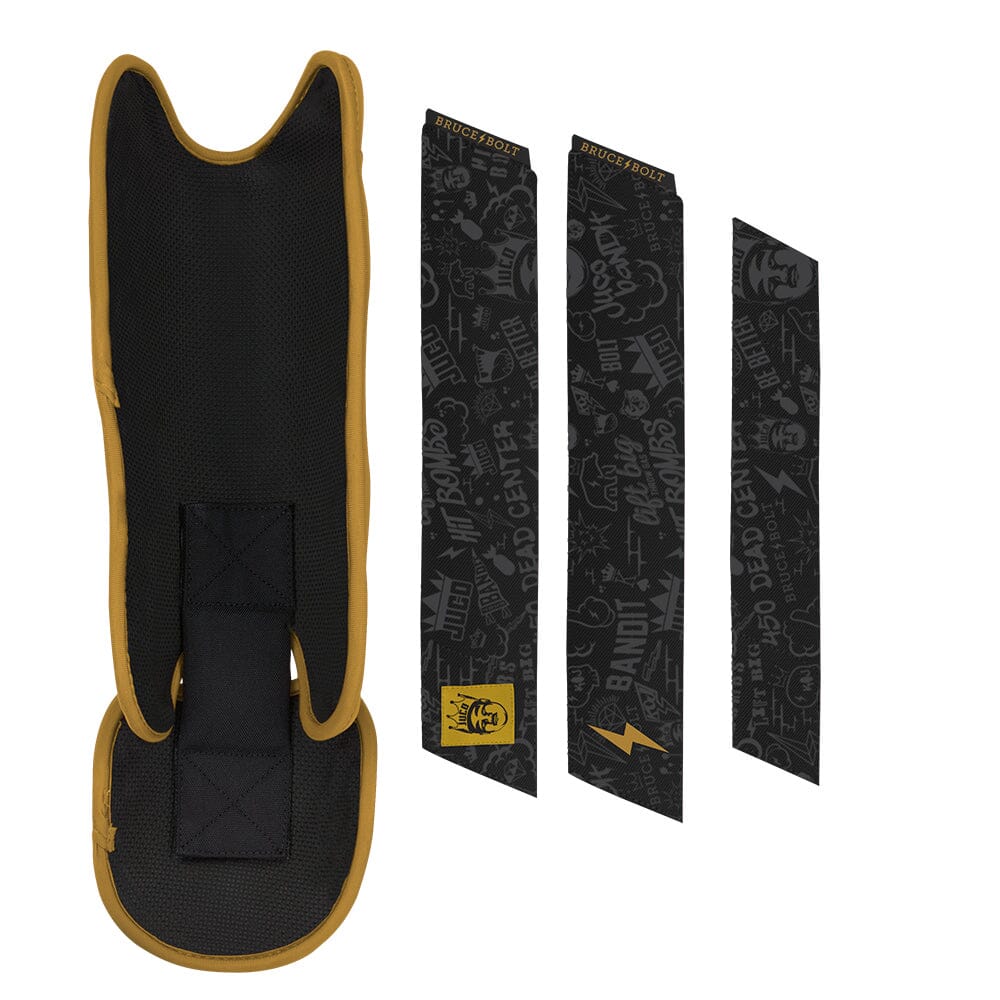 Limited Edition "King of JUCO" Leg Guard - Mint/Black- thumb 3