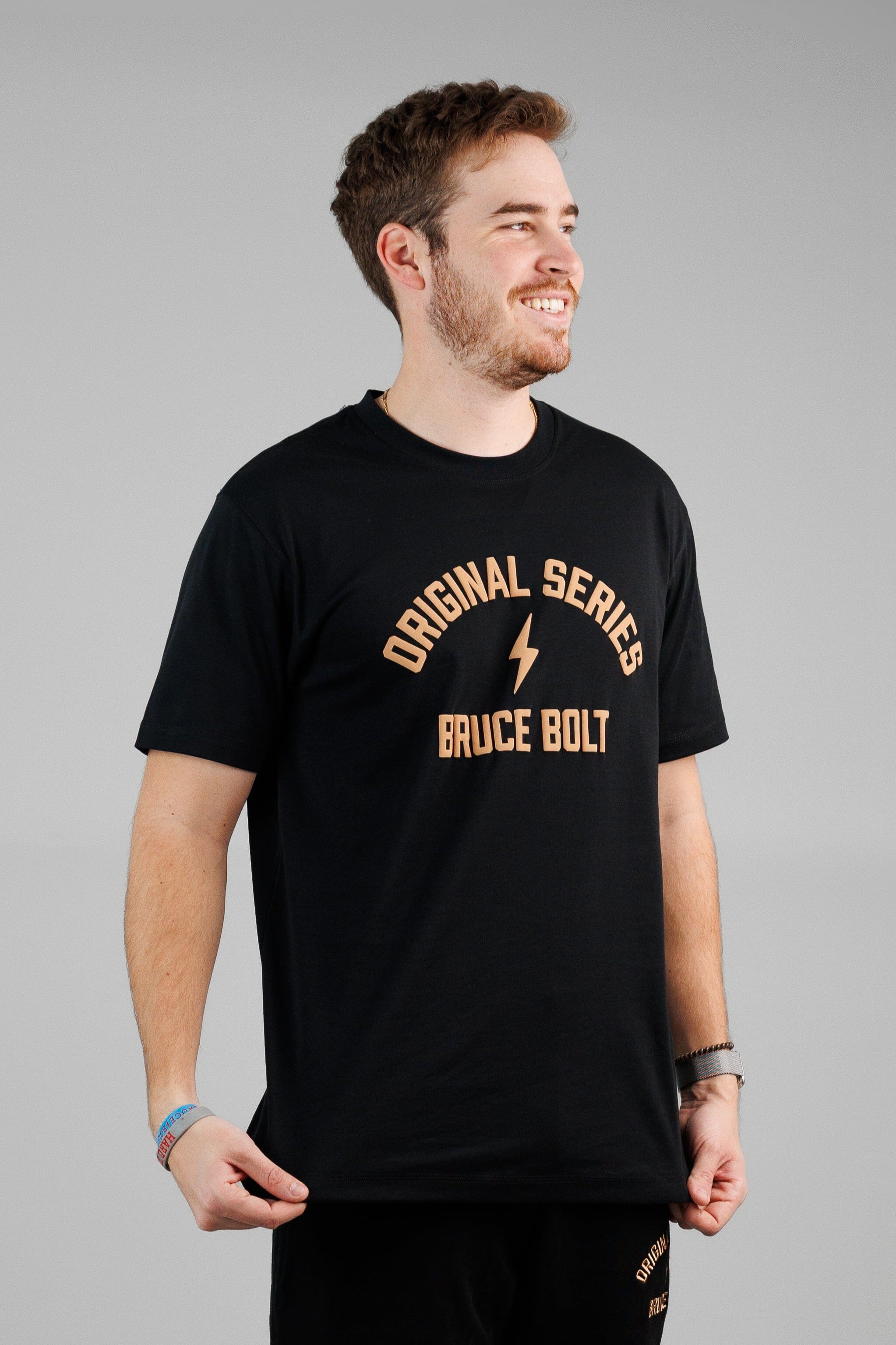 "Original Series" Short Sleeve Shirt - Black- quickbuy