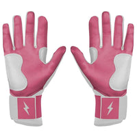 Personalized Bear Series Long Cuff Batting Gloves - Dusty Pink