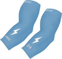 Personalized Graduated Compression Premium 3/4 Arm Sleeve - Baby Blue