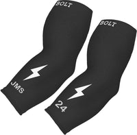 Personalized Graduated Compression Premium 3/4 Arm Sleeve - Black