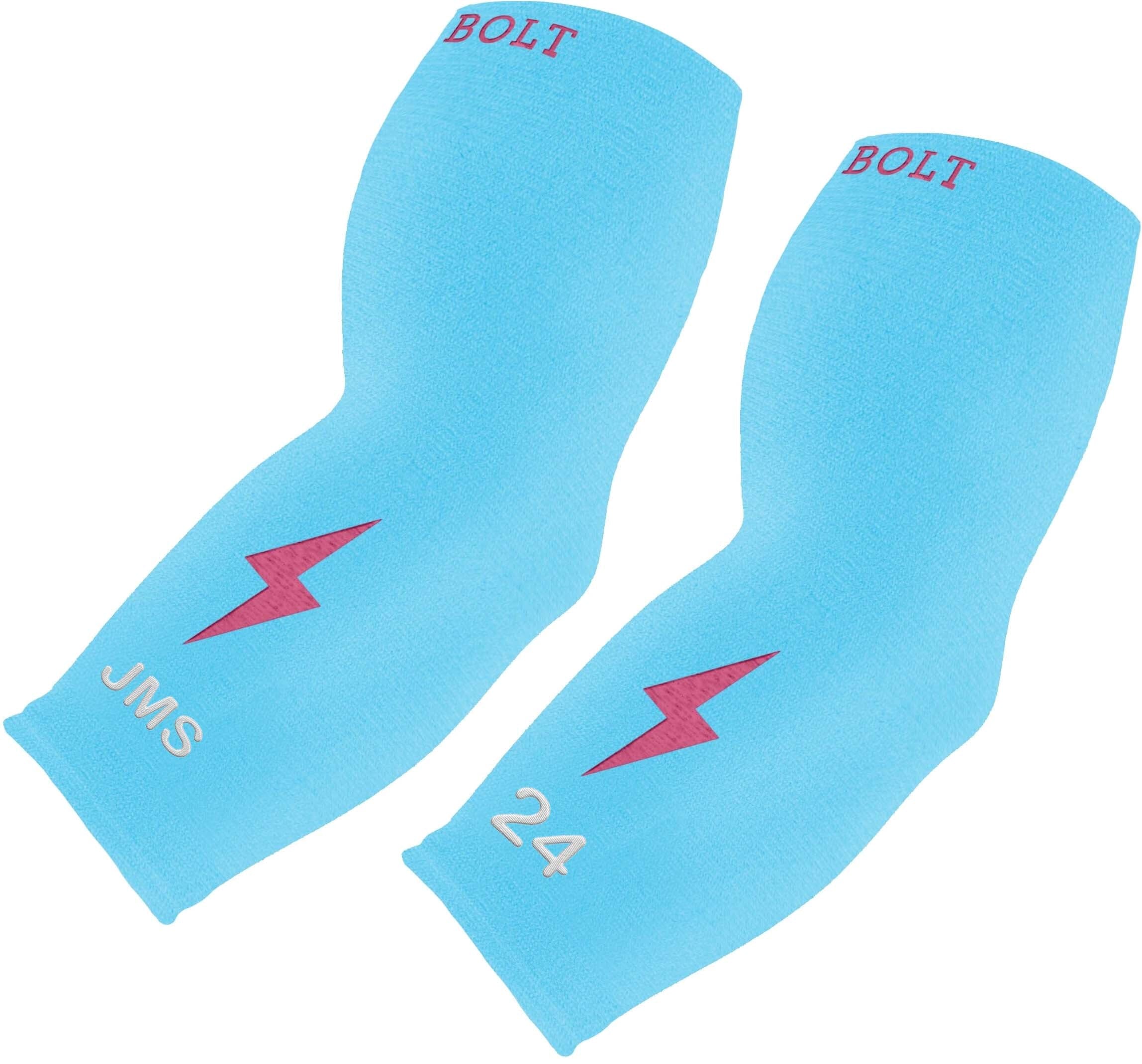 Personalized Graduated Compression Premium 3/4 Arm Sleeve - Pink