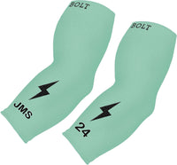 Personalized Graduated Compression Premium 3/4 Arm Sleeve - Mint Green
