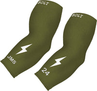 Personalized Graduated Compression Premium 3/4 Arm Sleeve - Olive Green