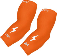 Personalized Graduated Compression Premium 3/4 Arm Sleeve - Orange
