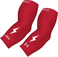 Personalized Graduated Compression Premium 3/4 Arm Sleeve - Red