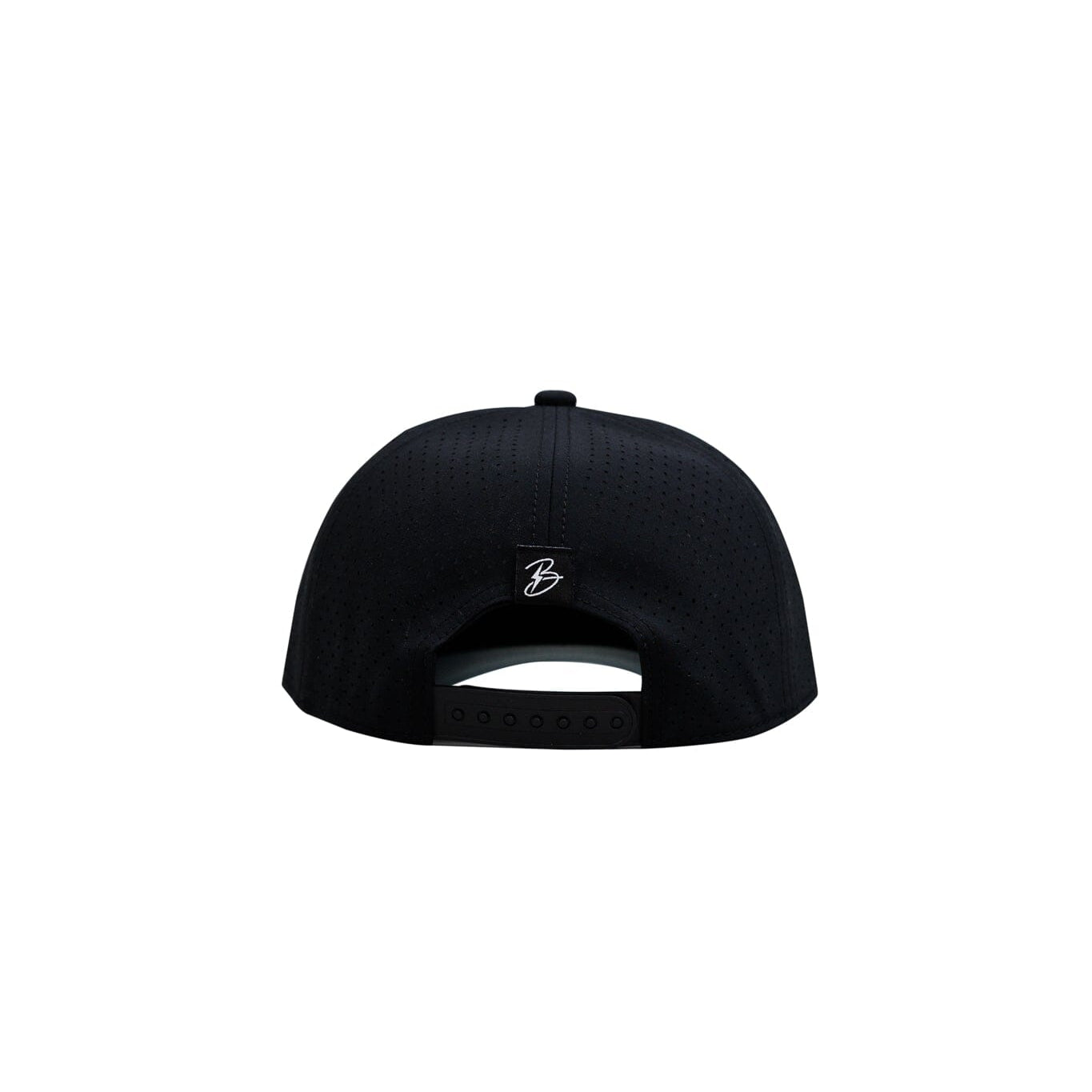 "Flying B" Pre-Curved Golf Rope Hat - Black- thumb 5