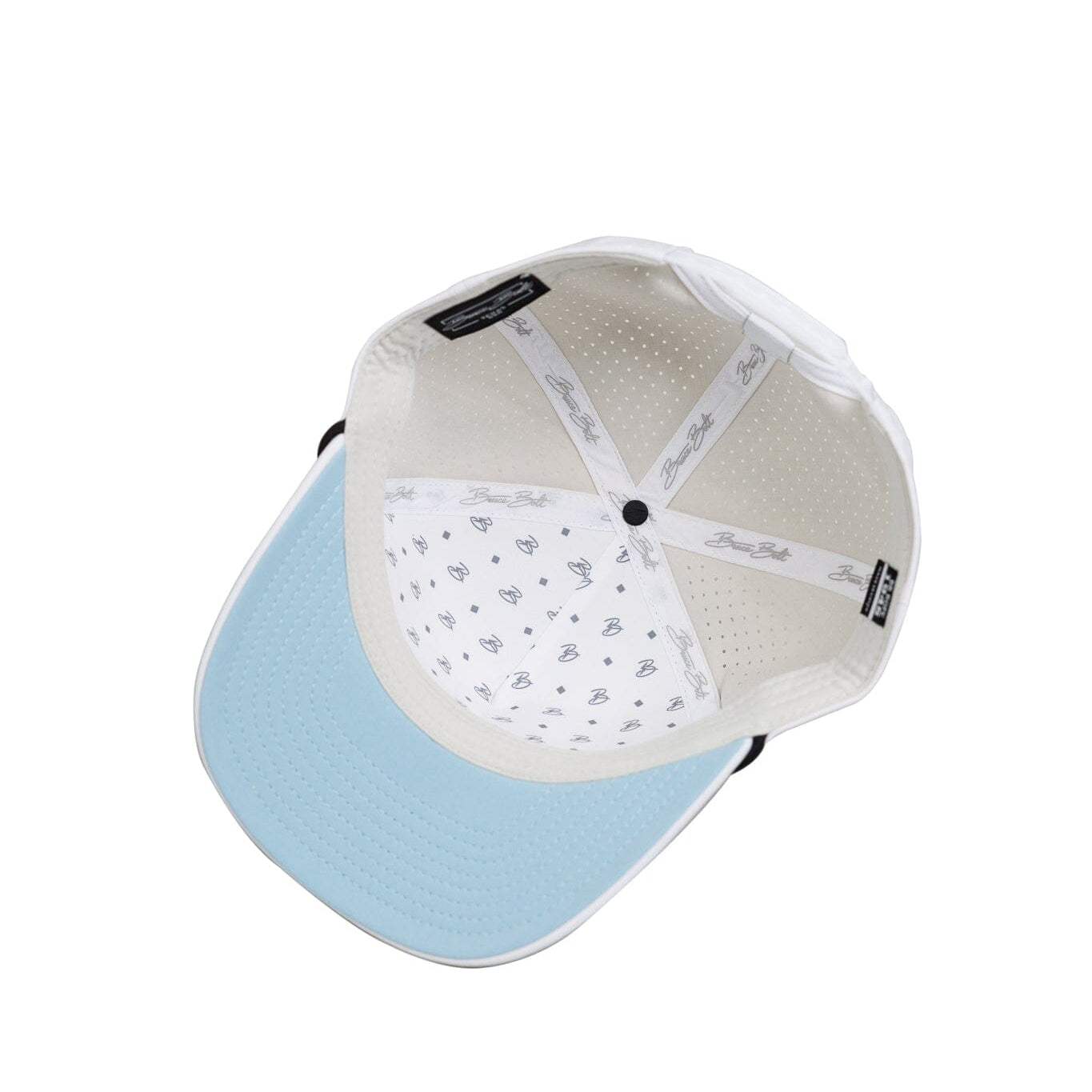 "Flying B" Pre-Curved Golf Rope Hat - White- thumb 6