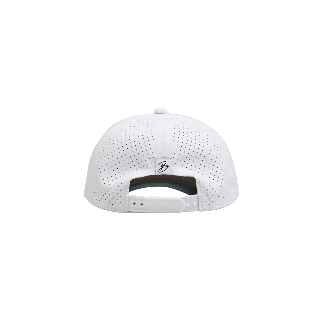 "Flying B" Pre-Curved Golf Rope Hat - White- thumb 5