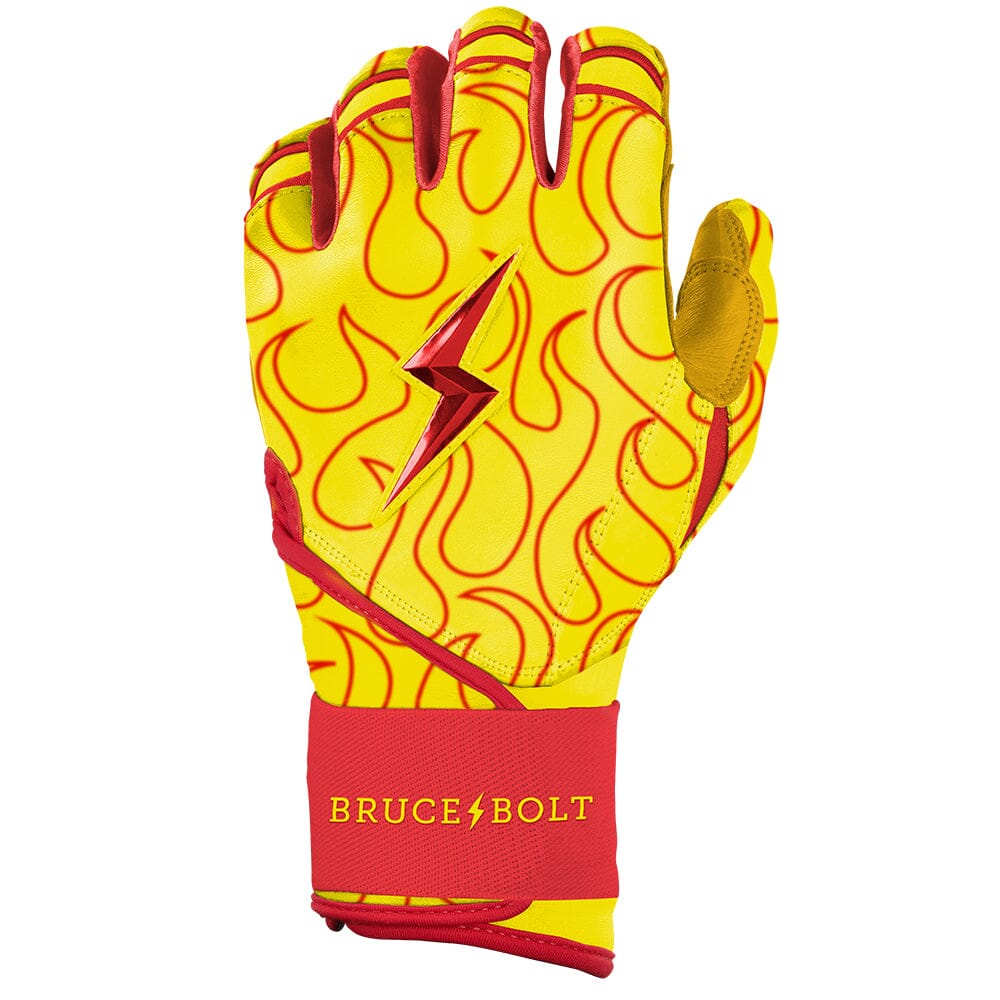 BADER Series Long Cuff Batting Gloves | BADER FLAMES- thumb 3