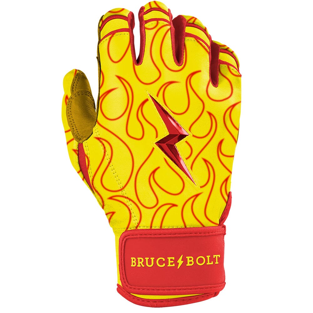 BADER Series Short Cuff Batting Gloves | BADER FLAMES- thumb 4