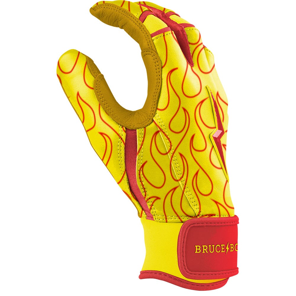 BADER Series Short Cuff Batting Gloves | BADER FLAMES- thumb 5