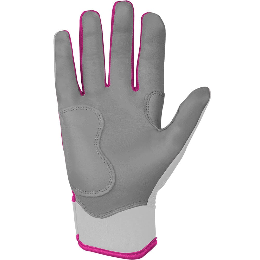PREMIUM PRO CHROME Series Short Cuff Batting Gloves | PINK- quickbuy