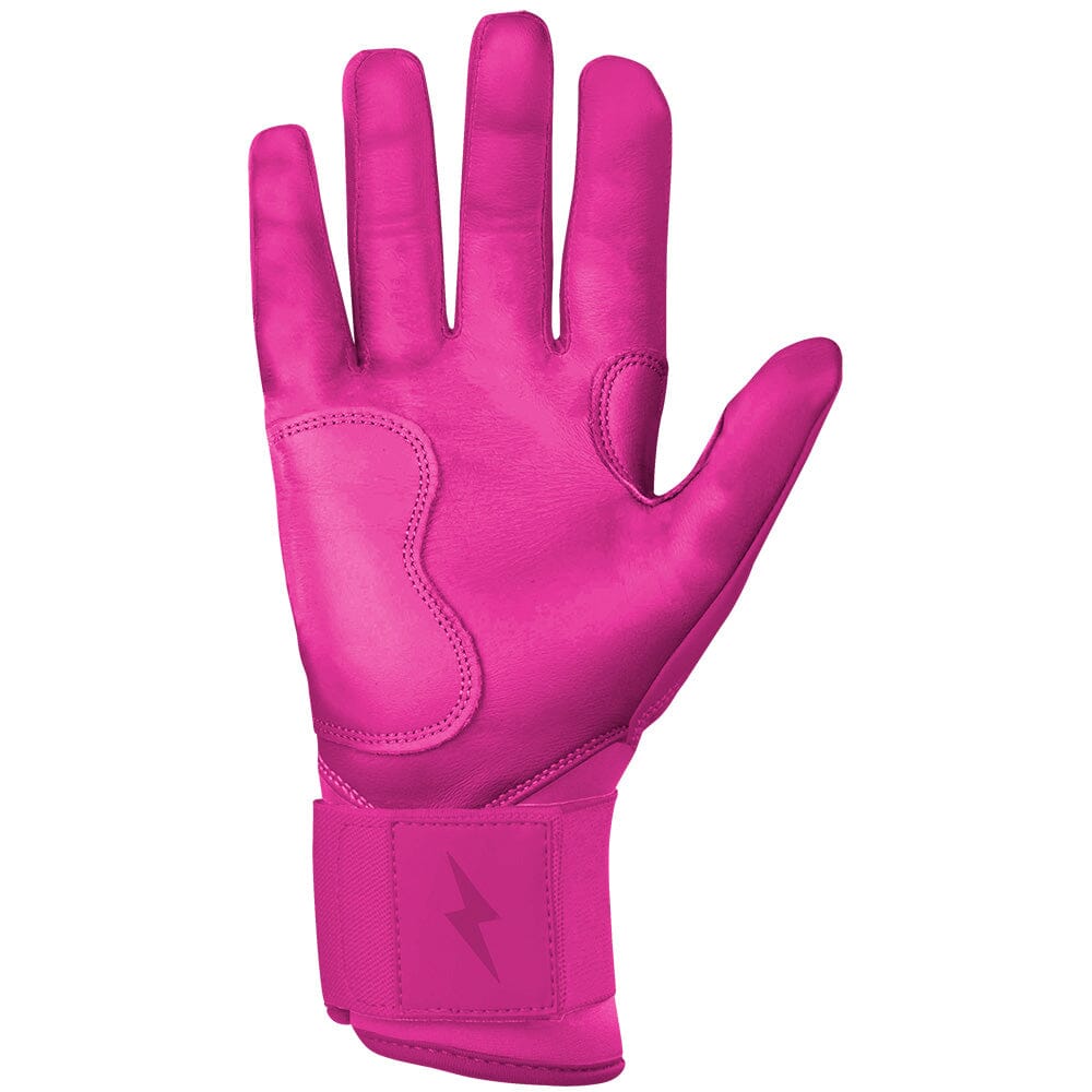 PREMIUM PRO CLARK Series Long Cuff Batting Gloves | PINK- quickbuy