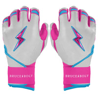 Perfect Game Collab Series Long Cuff Batting Gloves - Summer Swirl