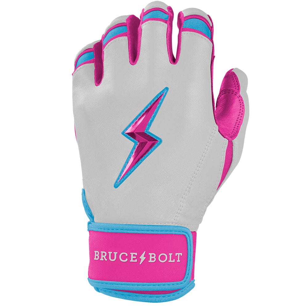 Perfect Game Collab Series Short Cuff Batting Gloves - Summer Swirl- thumb 3