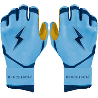 Bear Series Long Cuff Batting Gloves - Carolina Blue