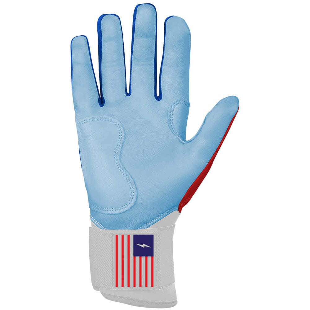 Blue Batting Gloves – BRUCE BOLT