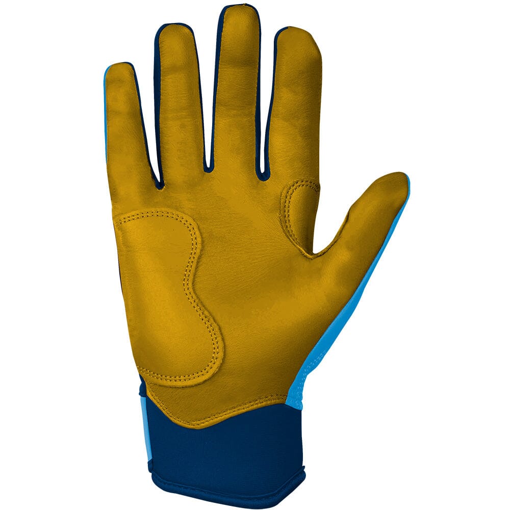 PREMIUM PRO Creator Series Short Cuff Batting Gloves | Carolina Blue- quickbuy