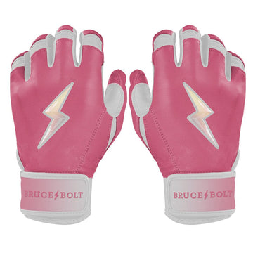 PREMIUM PRO Creator Series Short Cuff Batting Gloves - DUSTY PINK